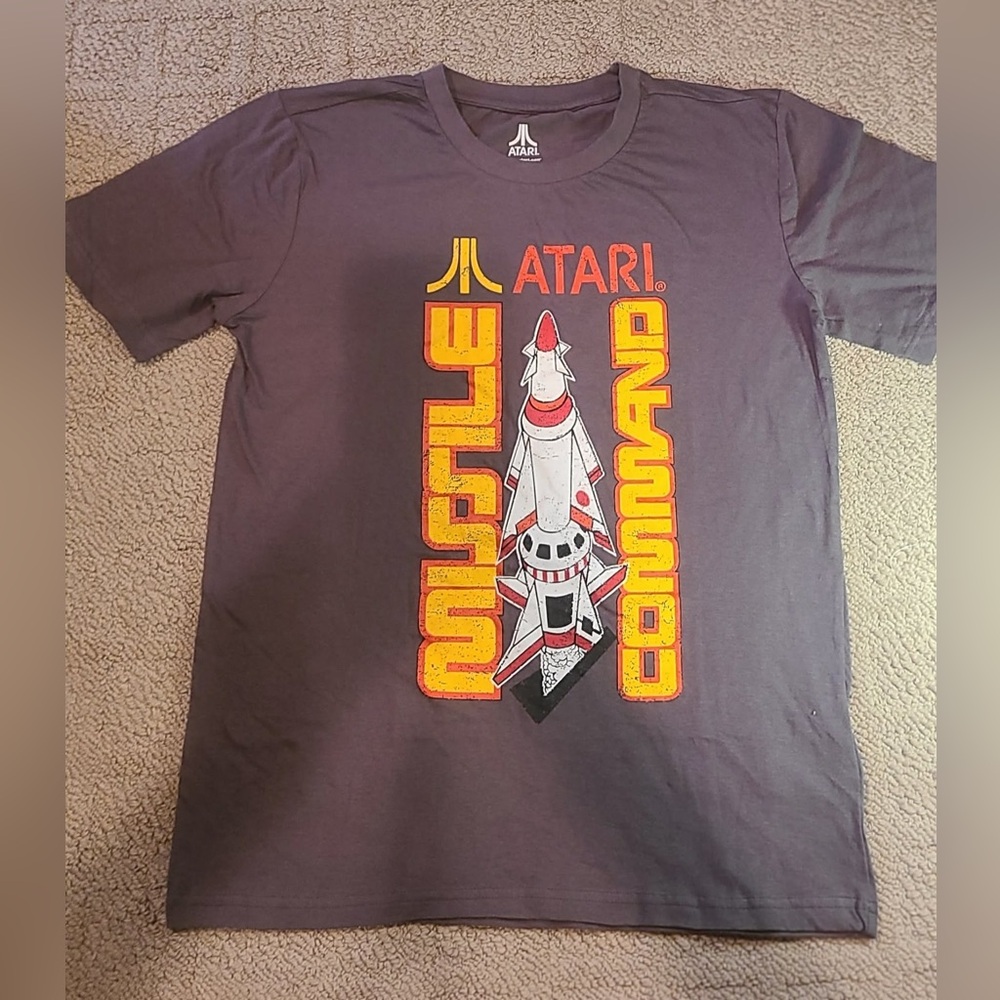 Atari Gray Short Sleeve Tee